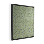 William Morris Bramble Thyme Green Framed Canvas Print Gallery Image 2
