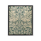 William Morris Brother Rabbit Sage Green Brer Art Framed Canvas Print Gallery Image 8