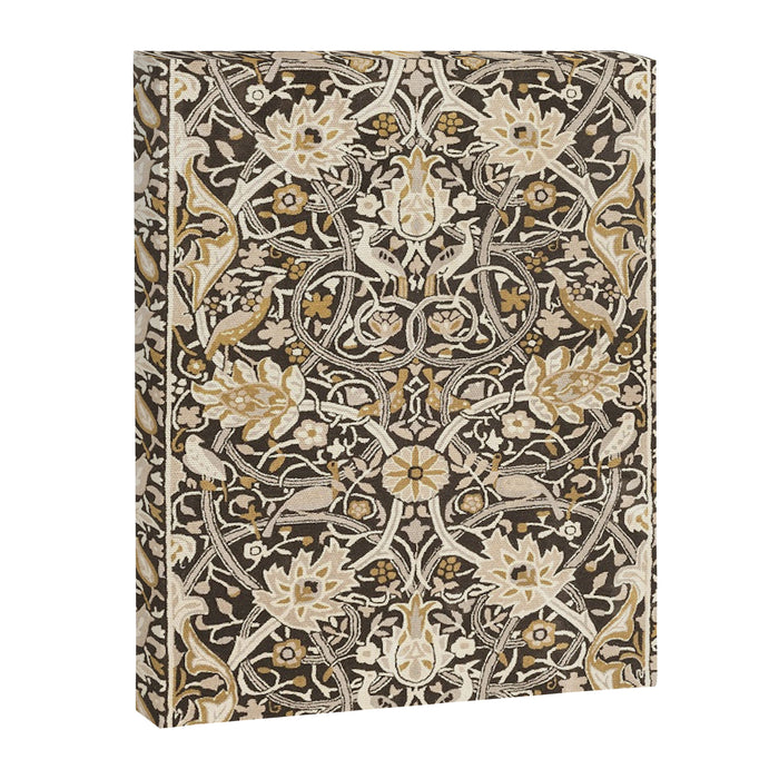 William Morris Bullerswood Charcoal Mustard Canvas Print Gallery Image 1