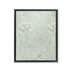 William Morris Chrysanthemum Toile Willow Green Framed Canvas Print Gallery Image 8