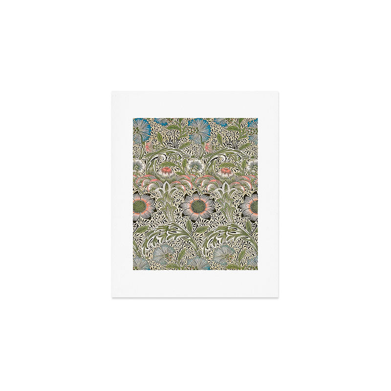 William Morris Corncockle Floral Art Print Gallery Image 1