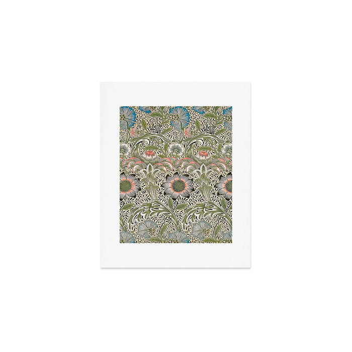 William Morris Corncockle Floral Art Print Gallery Image 1