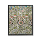 William Morris Corncockle Floral Framed Canvas Print Gallery Image 6