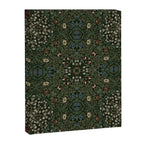 William Morris Dark Floral Canvas Print Gallery Image 8