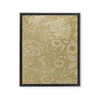 William Morris Double Bough Antique Gold Framed Canvas Print Gallery Image 8