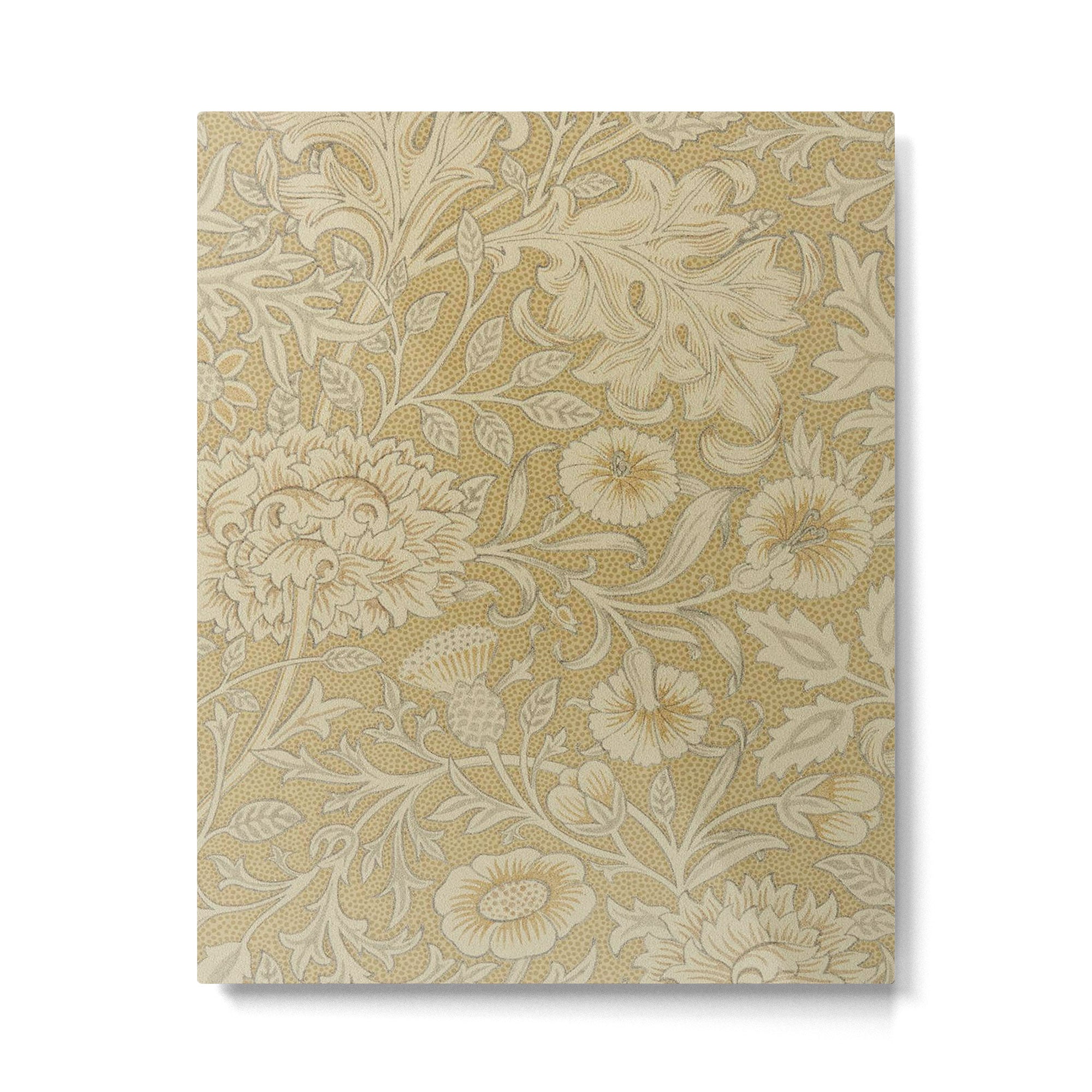 William Morris Double Bough Antique Gold Metal Print Gallery Image 6