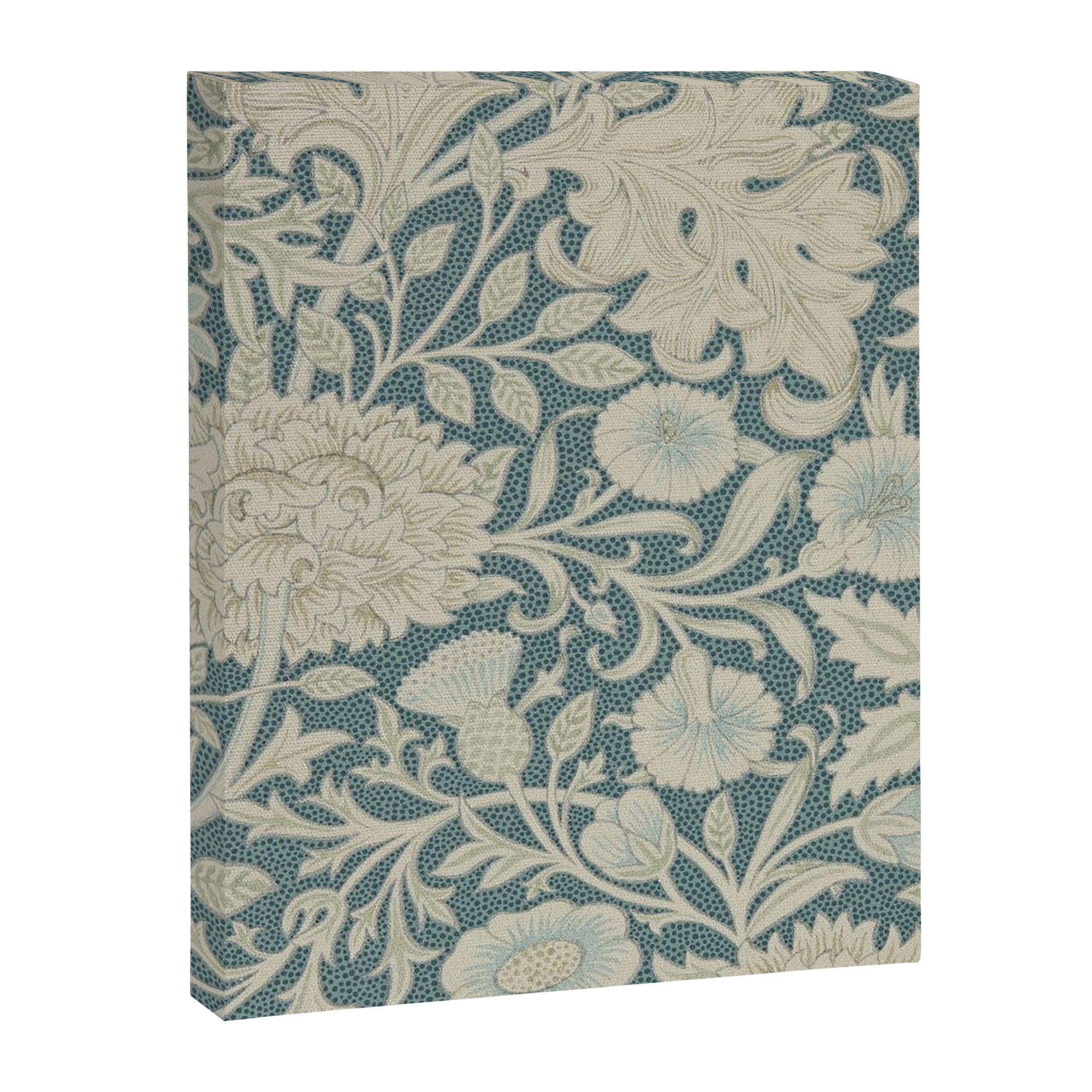William Morris Double Bough Slate Blue Canvas Print Gallery Image 8