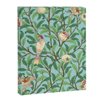 William Morris Enchanted Bird & Pomegranate Turquoise Green  Canvas Print Gallery Image 8