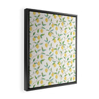 William Morris Fruit Lemon Bayleaf Framed Canvas Print Gallery Image 2