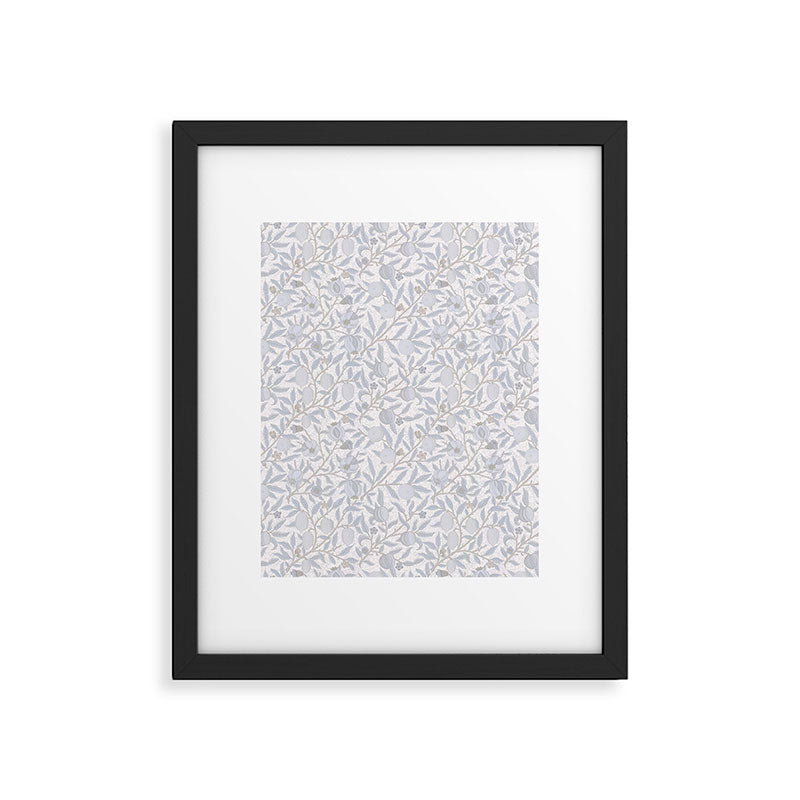 William Morris Fruit Mist Vintage Pattern Framed Art Print Gallery Image 6