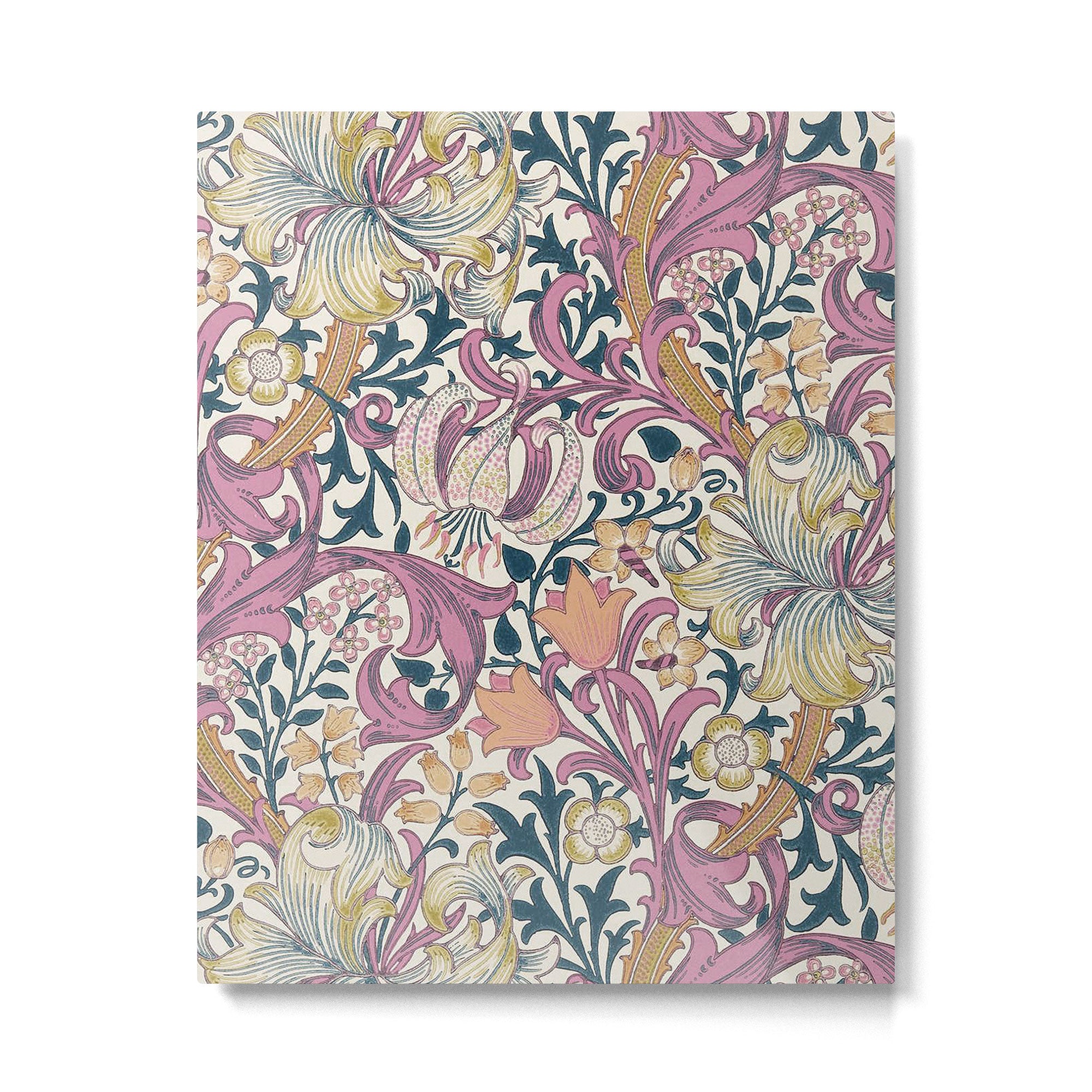 William Morris Golden Lily Enchanting Lilac Peach Metal Print Gallery Image 6