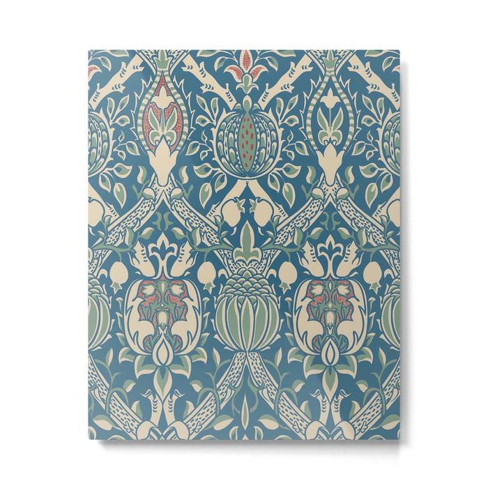 William Morris Granada Teal Blue Green Metal Print Gallery Image 1