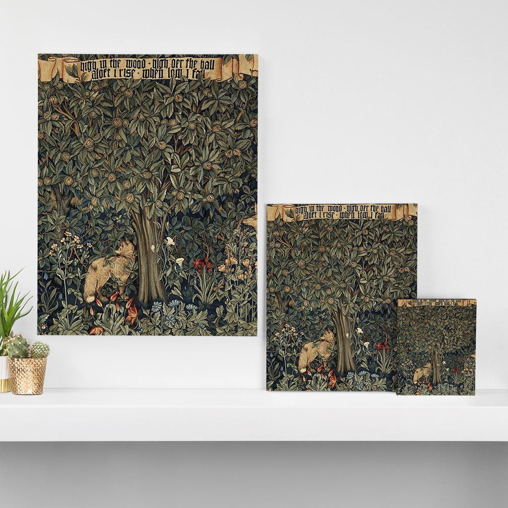 William Morris Greenery Canvas Print Gallery Image 3