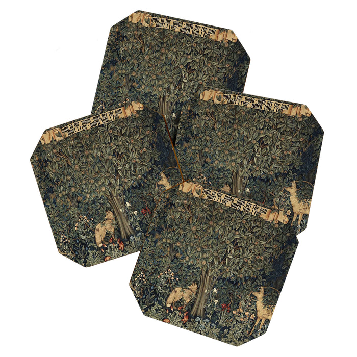 William Morris Greenery Coaster Gallery Image 1
