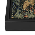 William Morris Greenery Framed Canvas Print Gallery Image 3