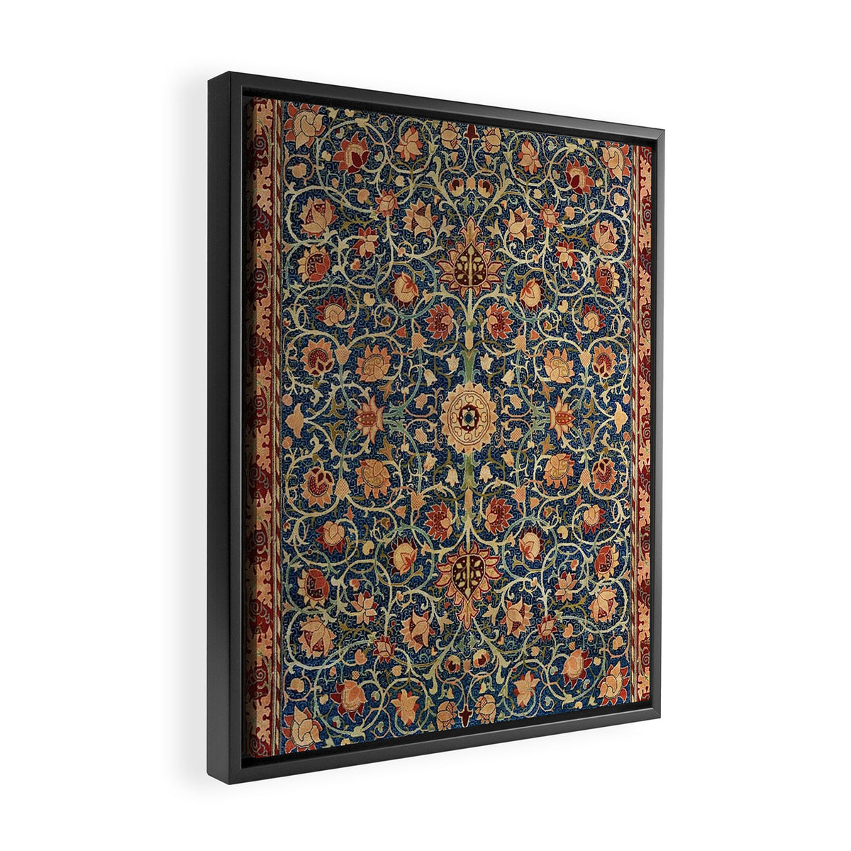 William Morris Holland Park Vintage Pattern Framed Canvas Print Gallery Image 2