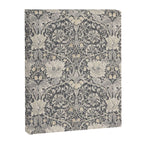 William Morris Honeysuckle & Tulip Black and Ink Canvas Print Gallery Image 8
