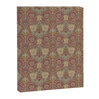 William Morris Honeysuckle & Tulip Red and Gold Canvas Print Gallery Image 8