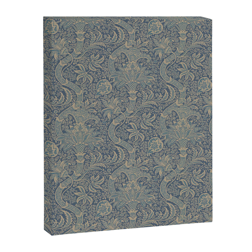 William Morris Indian Peacock Blue Pattern Canvas Print Gallery Image 8