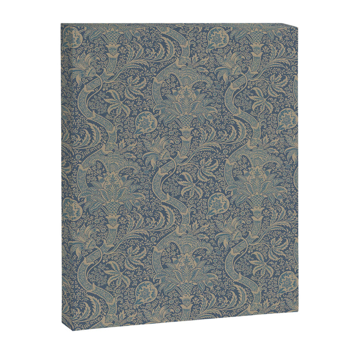 William Morris Indian Peacock Blue Pattern Canvas Print Gallery Image 1