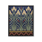 William Morris Iris Art Framed Canvas Print Gallery Image 8