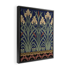 William Morris Iris Art Framed Canvas Print Gallery Image 2
