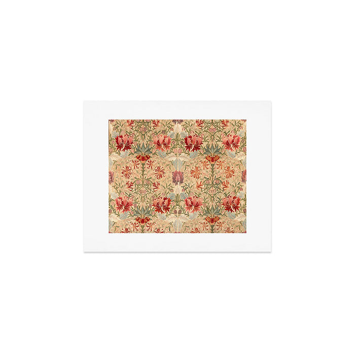 William Morris & Jane Morris Antique Honeysuckle Art Print Gallery Image 1