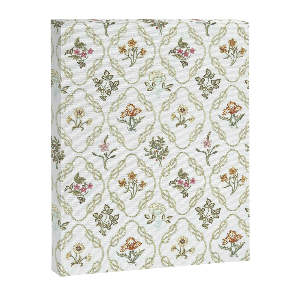 William Morris Kelmscott Trellis Ivory Amber Canvas Print Gallery Image 8