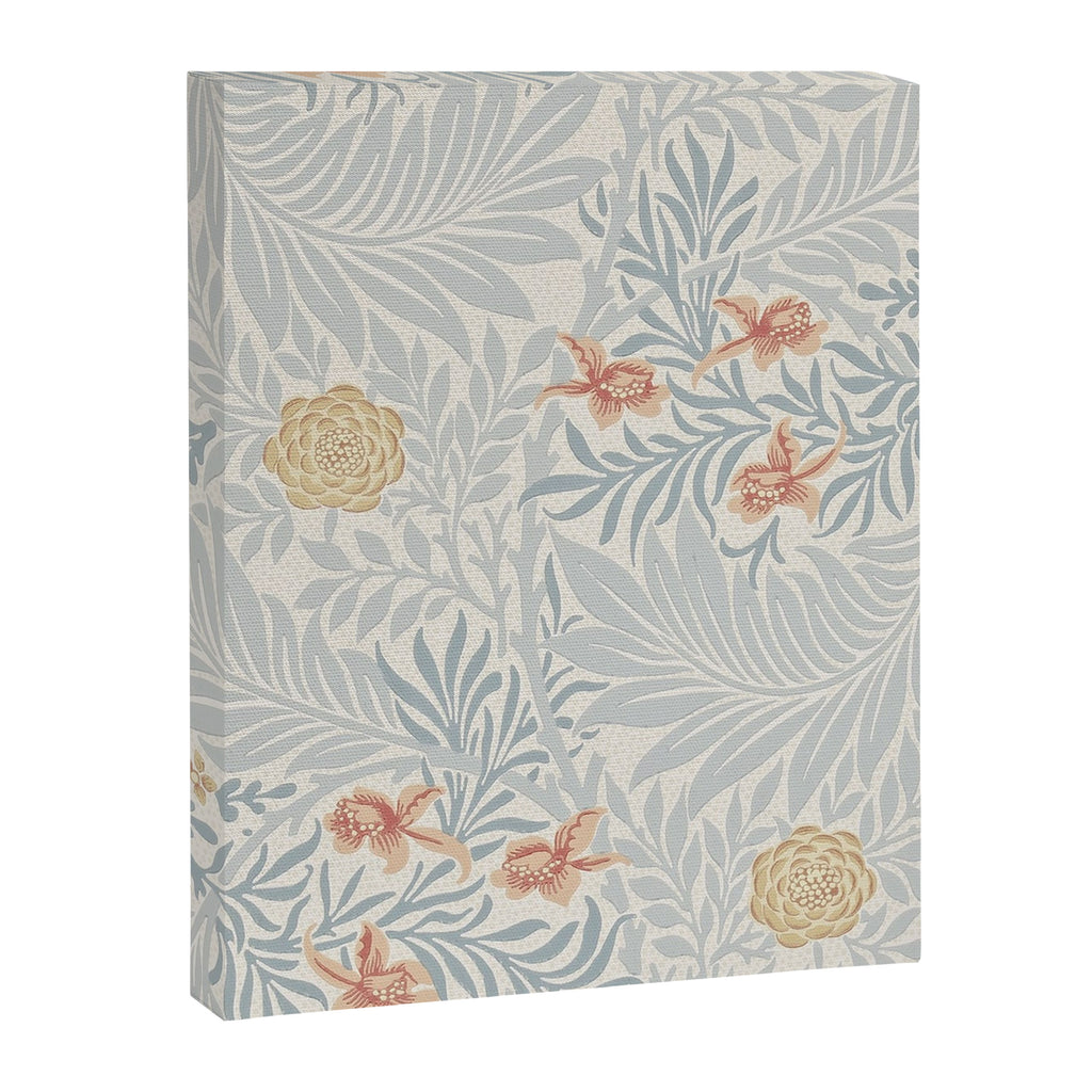 William Morris Larkspur Blue Slate Russet Canvas Print Gallery Image 8
