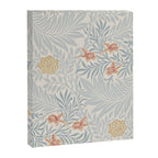 William Morris Larkspur Blue Slate Russet Canvas Print Gallery Image 8