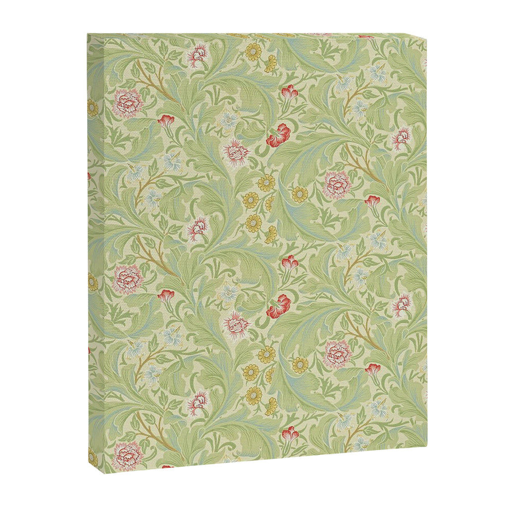 William Morris Leicester Green Multi Canvas Print Gallery Image 8