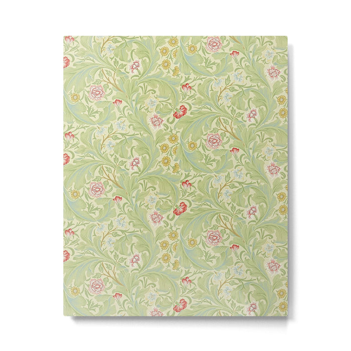 William Morris Leicester Green Multi Metal Print Gallery Image 1