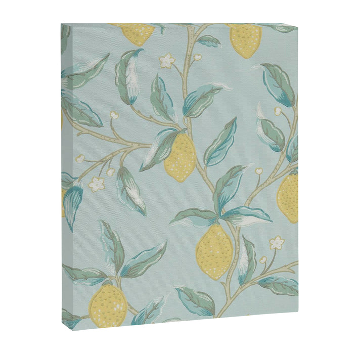 William Morris Lemon Fruit Tree Wedgewood Canvas Print Gallery Image 1