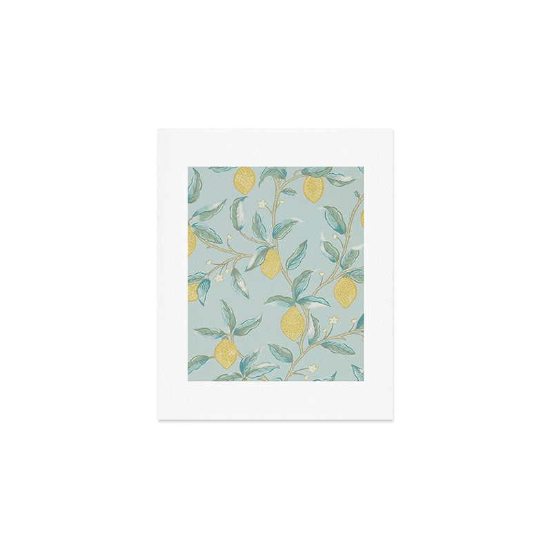 William Morris Lemon Fruit Tree Wedgewood Art Print Gallery Image 1