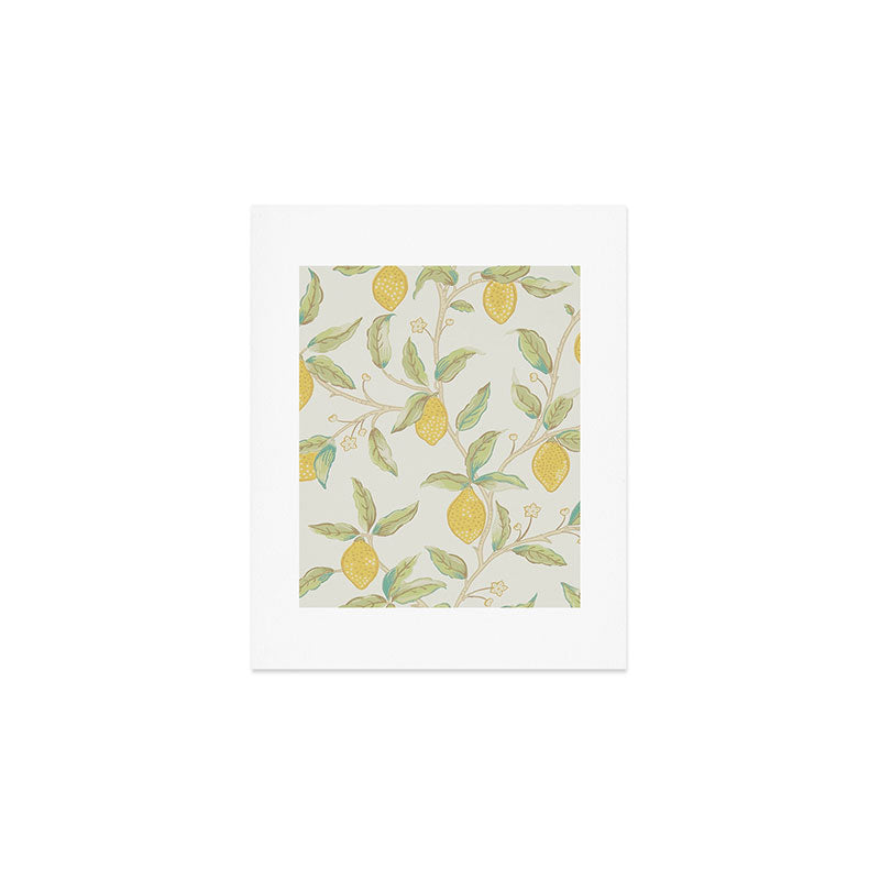 William Morris Lemon Tree Bayleaf Art Print Gallery Image 1