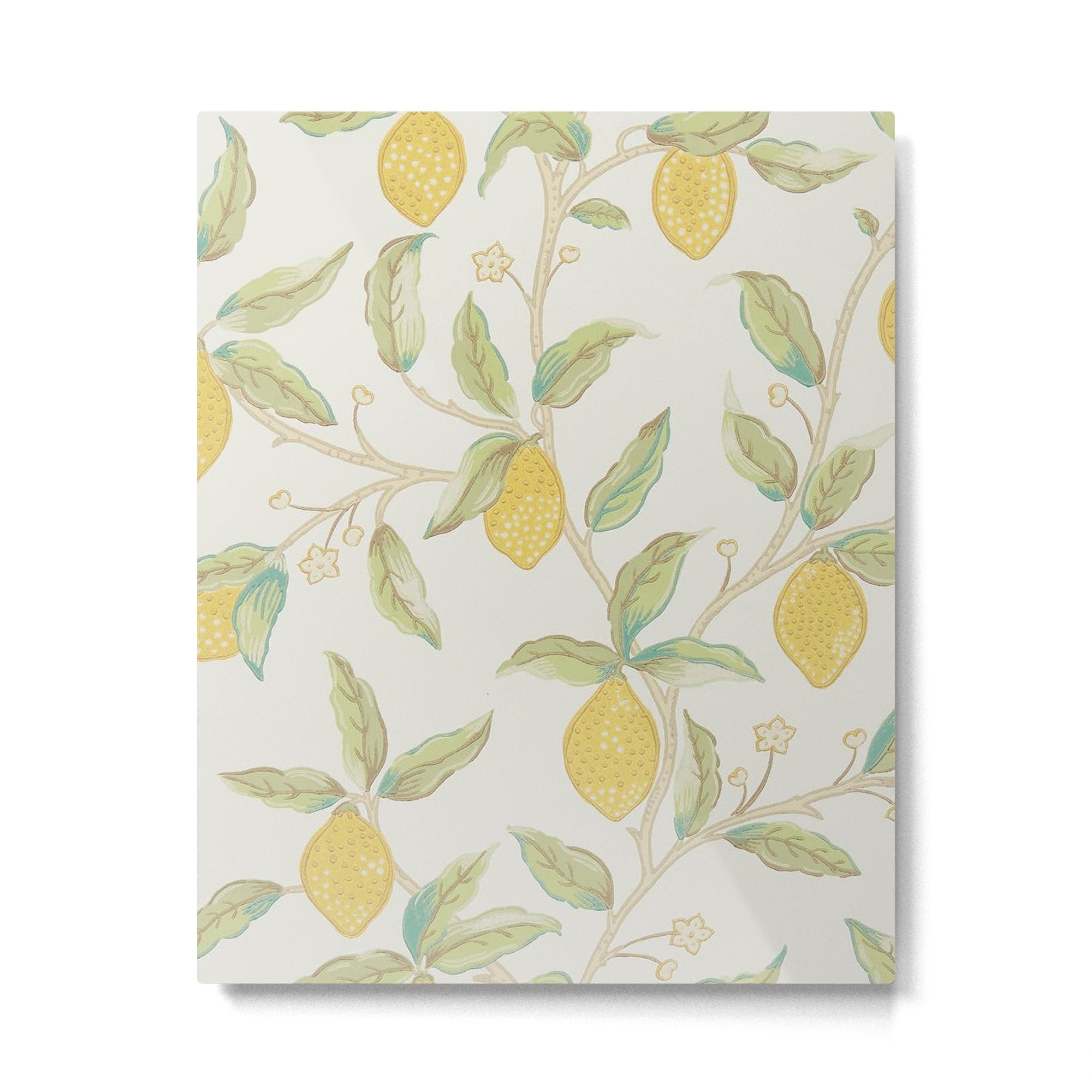 William Morris Lemon Tree Bayleaf Metal Print Gallery Image 6