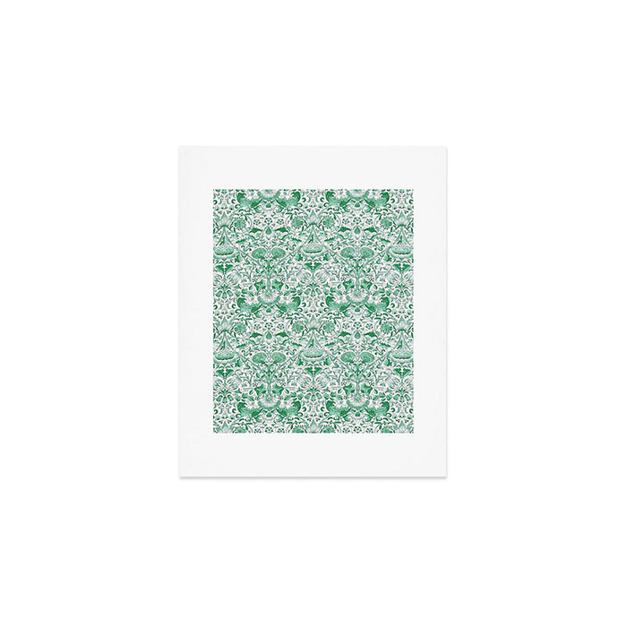William Morris Lodden Vintage Green Art Print Gallery Image 1