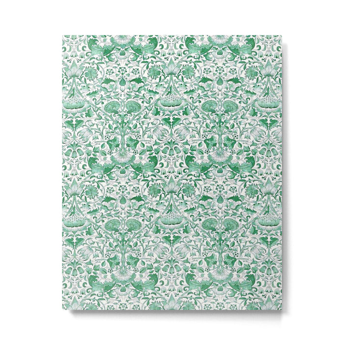 William Morris Lodden Vintage Green Metal Print Gallery Image 1