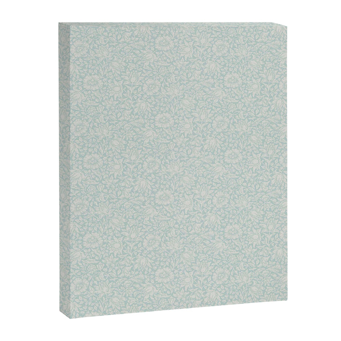 William Morris Mallow Chalk Duck Egg Blue Canvas Print Gallery Image 1