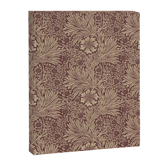 William Morris Marigold Brick Manilla Canvas Print Gallery Image 1
