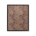 William Morris Marigold Brick Manilla Framed Canvas Print Gallery Image 8