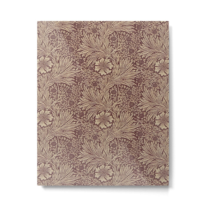 William Morris Marigold Brick Manilla Metal Print Gallery Image 1