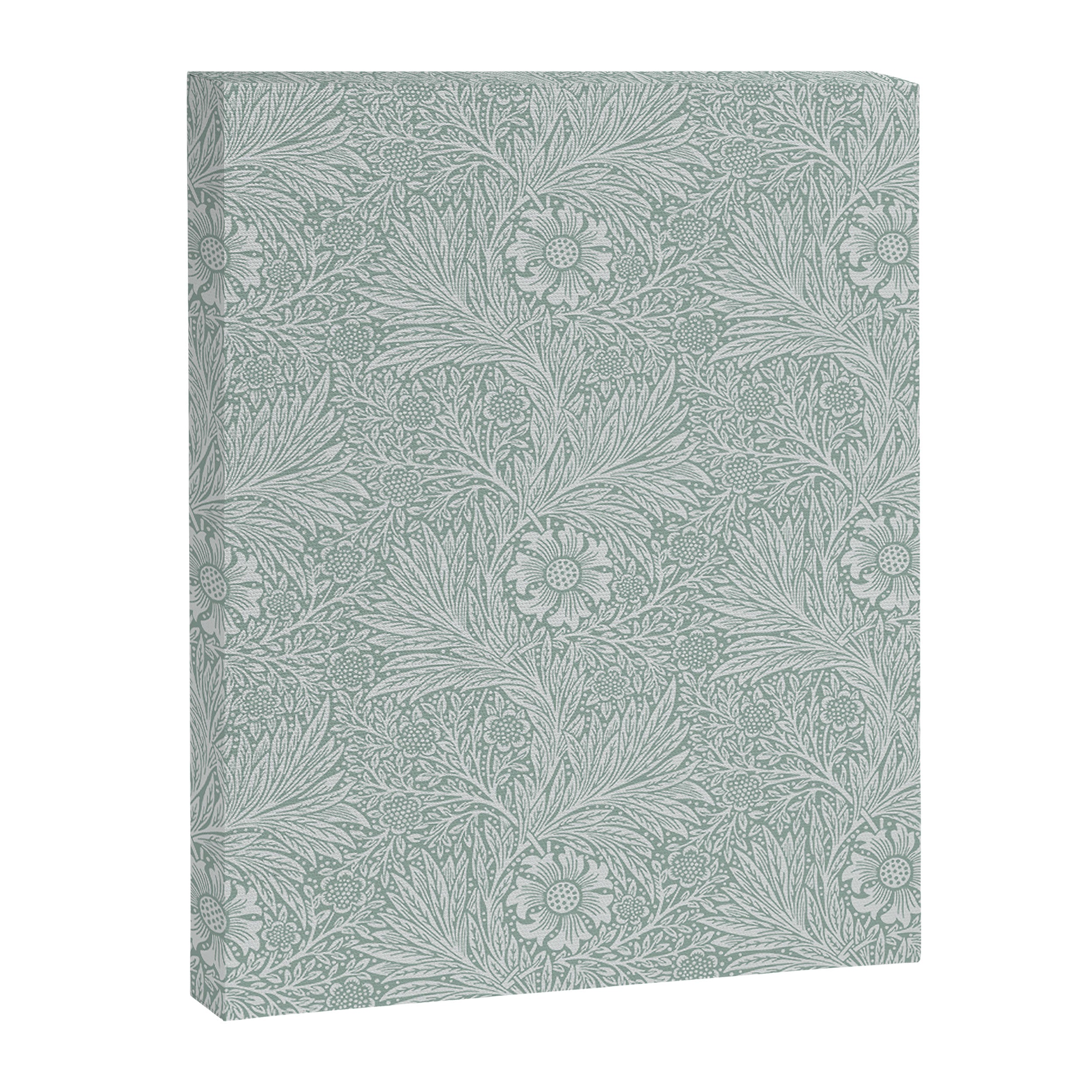William Morris Marigold Dove Blue Canvas Print Gallery Image 8