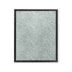 William Morris Marigold Dove Blue Framed Canvas Print Gallery Image 8