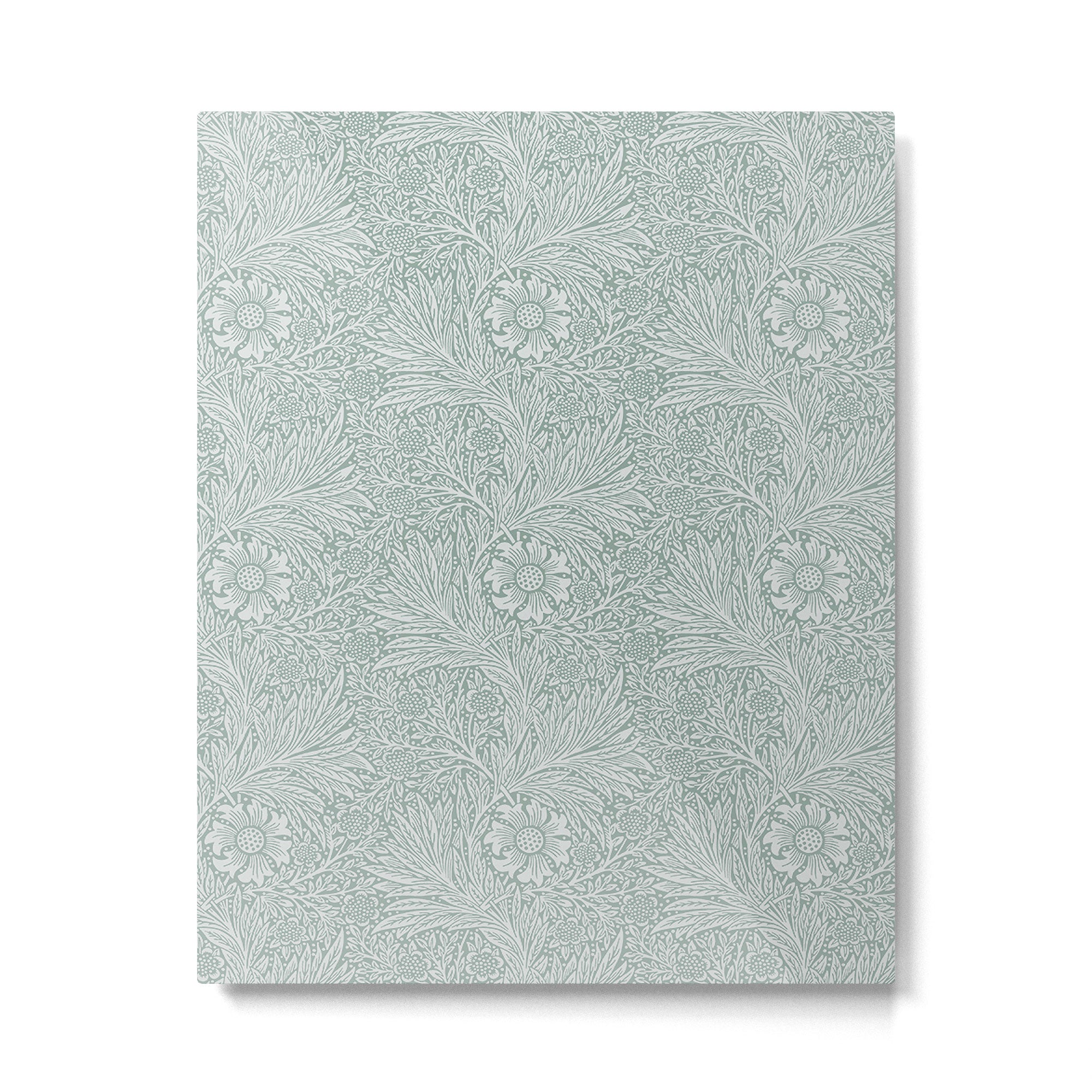 William Morris Marigold Dove Blue Metal Print Gallery Image 6