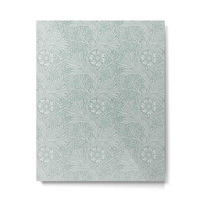 William Morris Marigold Dove Blue Metal Print Gallery Image 1