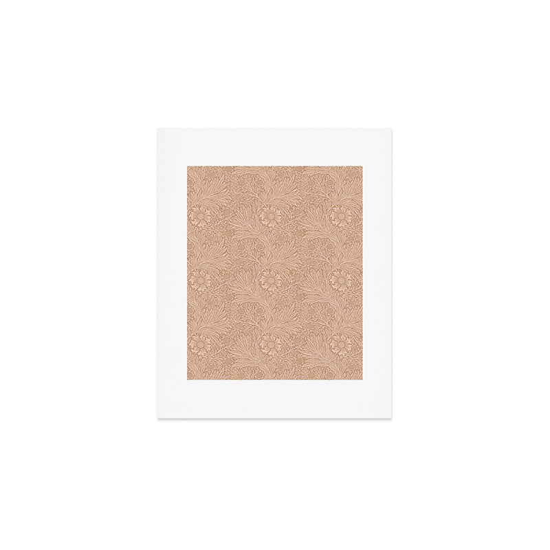 William Morris Marigold Dusky Rose Art Print Gallery Image 1