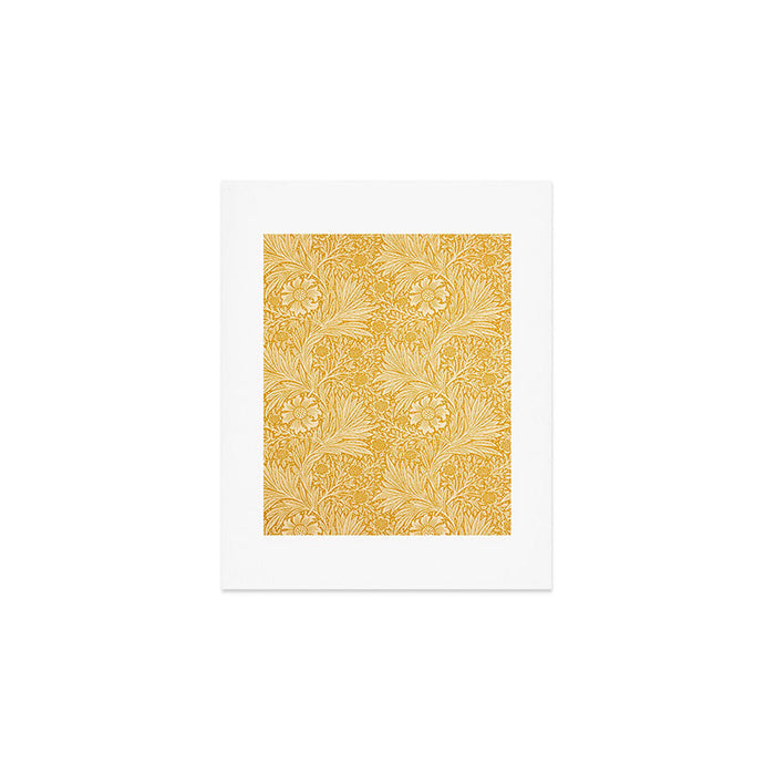 William Morris Marigold Golden Yellow Art Print Gallery Image 1