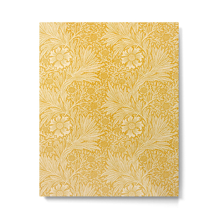 William Morris Marigold Golden Yellow Metal Print Gallery Image 1