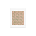 William Morris Marigold Olive Pink Art Print Gallery Image 1
